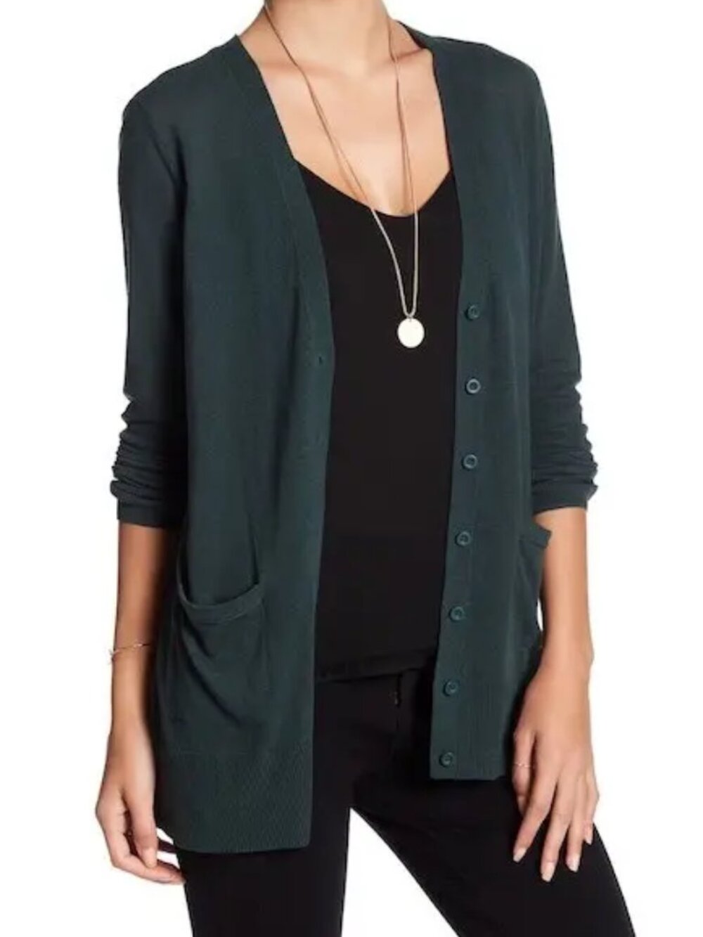 Old Navy Forest Green Cardigan – Small